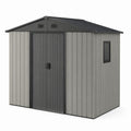Metalowy domek ogrodowy stalowy z oknem 300x250x210 cm