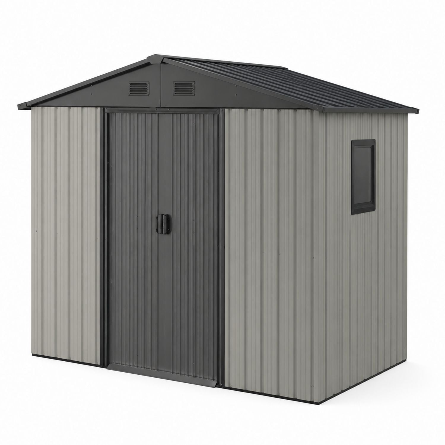 Metalowy domek ogrodowy stalowy z oknem 300x250x210 cm
