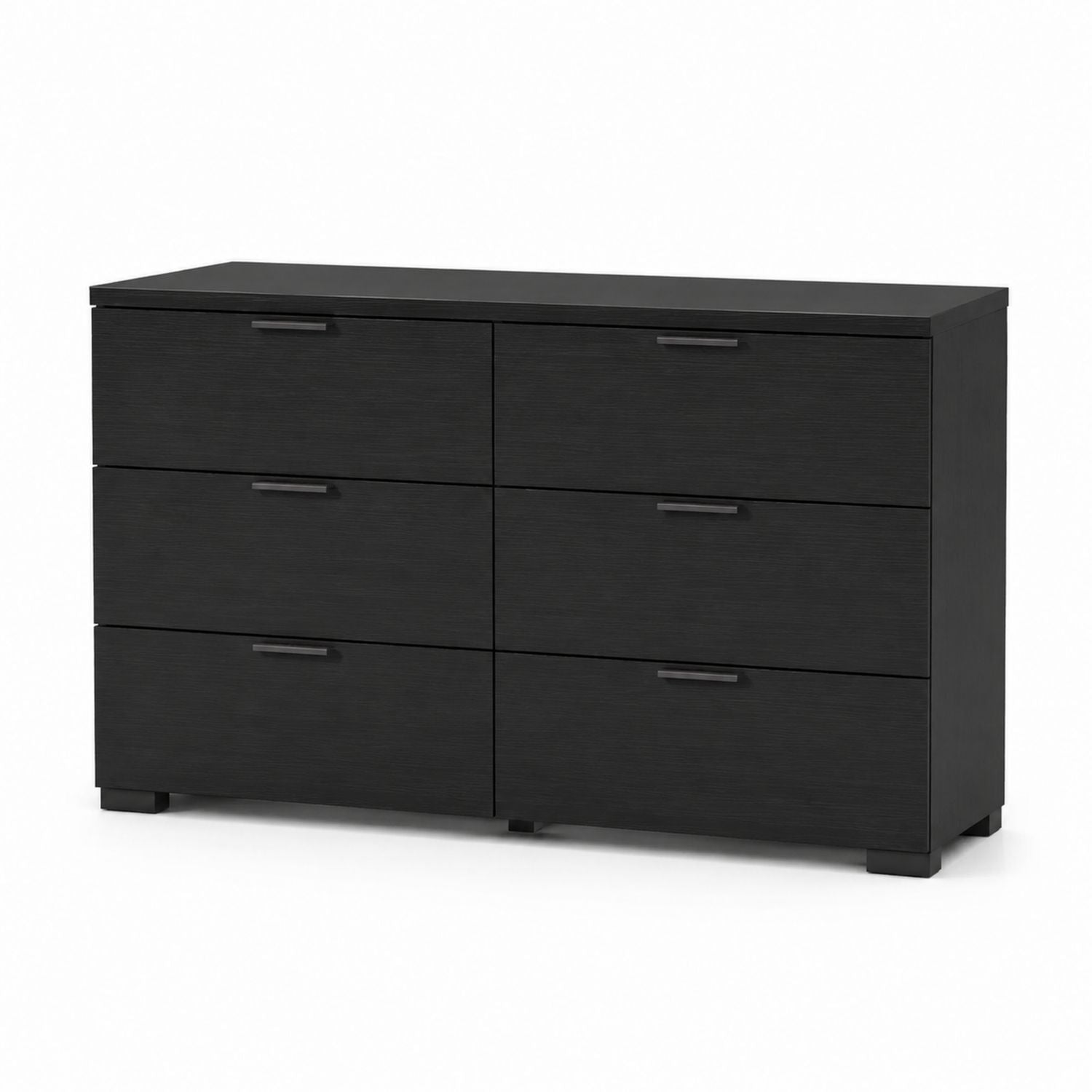 Komoda z sześcioma szufladami z płyty MDF 120x40x75 cm