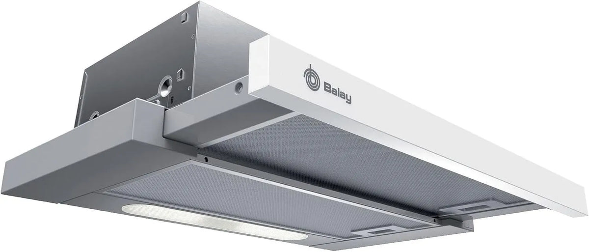 Balay okap kuchenny, 300 m3 / h, 62 dB, 3BT262MB, półprzewodnikowy, wbudowany, recyrkulacja m3/h