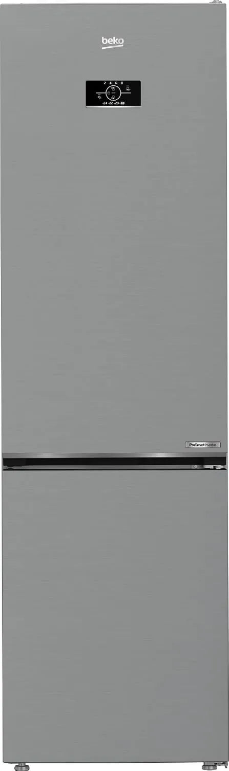 Beko lodówka, kombinowana B5RCNE405HXB, 355 l, z zamrażarką, kombinowana 60 cm 355 l Metalowa Wentylacja - B5RCNE405HXB