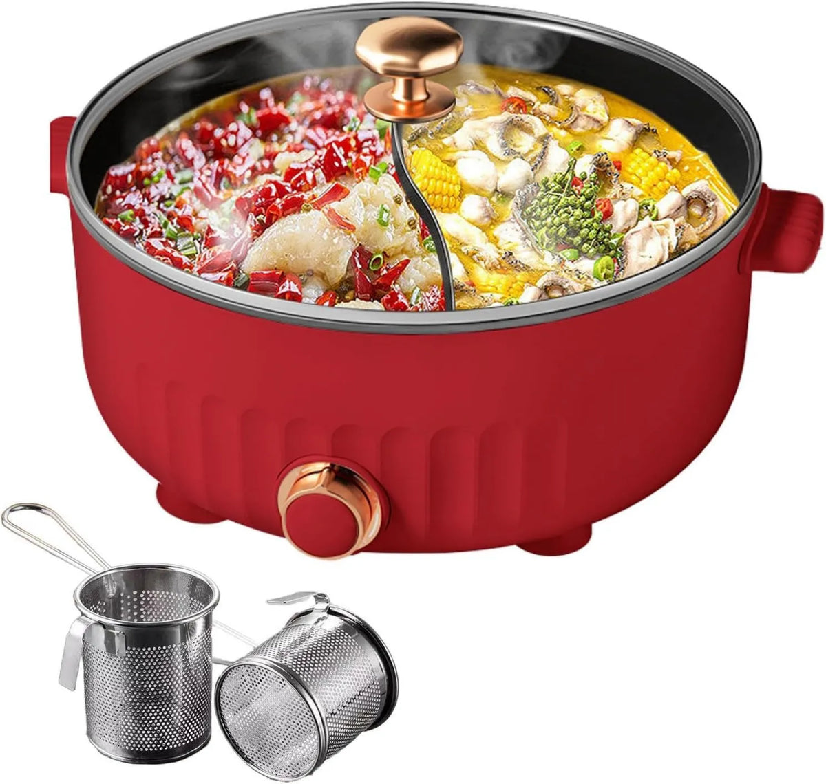 ARTSIM, Fondue, IP65, czerwony, dla związków rodzinnych