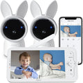 ARENTI, Monitor, PTZ 355 4MP, WiFi, kamera nadzoru WiFi dla dzieci z VOX, Babyphone 2 Kamera