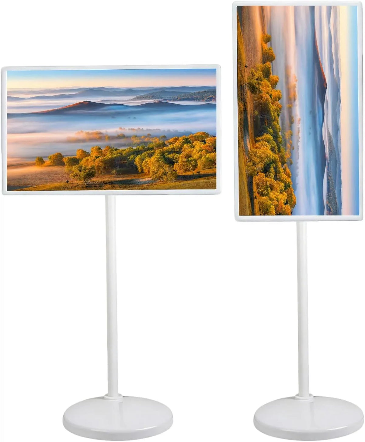 BeoyNot, Smart TV 8Mp 5- 8H, 21, 5 cali, TV, przenośne, poruszające się koła, Android OS, 5, '24', 27 ', Włączając aparat fotograficzny 8Mp, Telewizja mobilna 5-8H