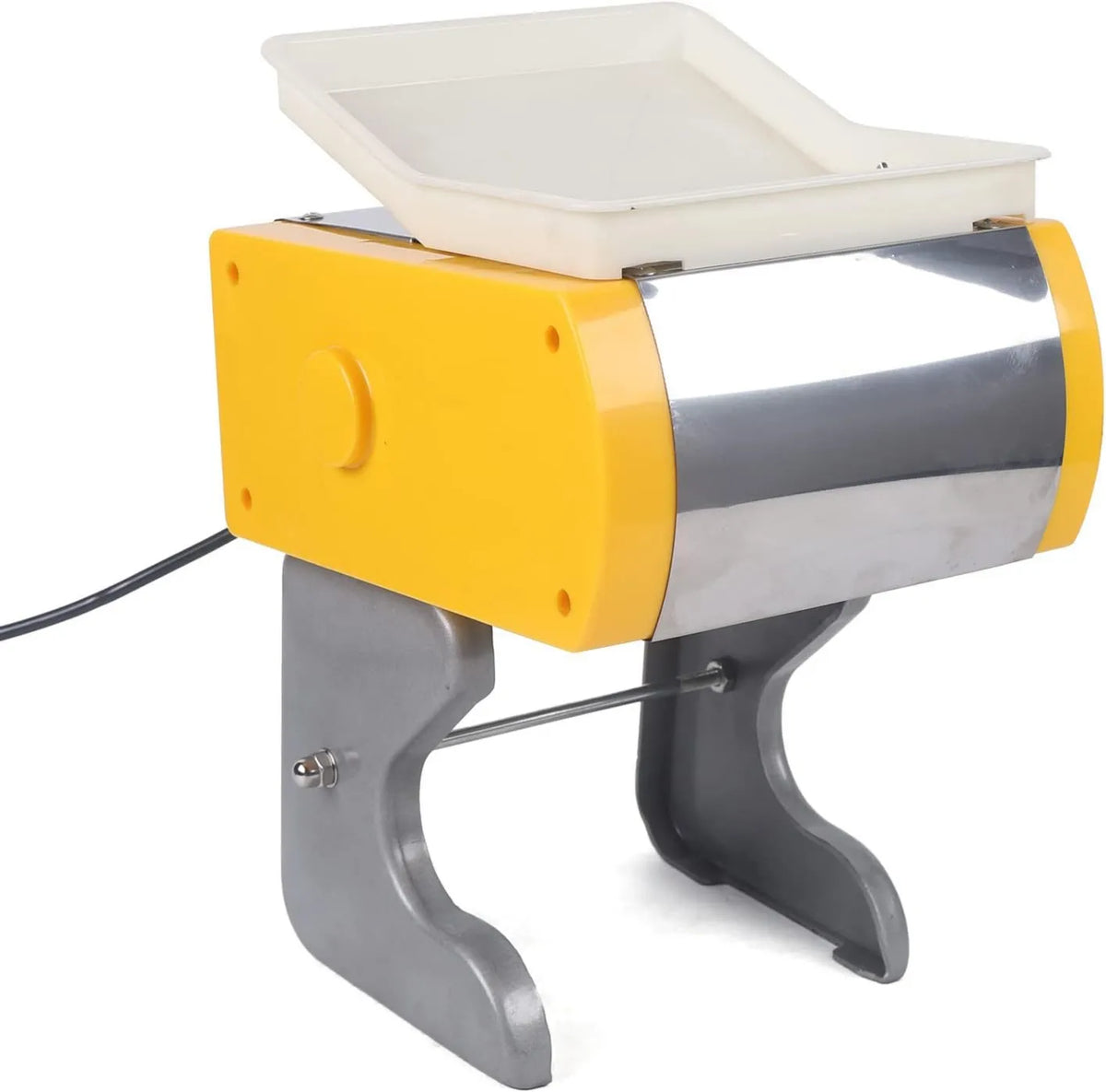 Atnhyruhd krajalnica, Nożyce elektryczne w stali nierdzewnej Mały elektryczny 300 W Mieszanka Mieszane 50 kg / h 200 obr. / min